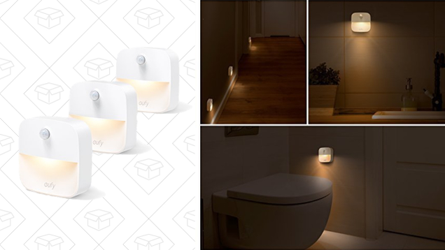 Eufy Lumi Plug-In Night Light 4-Pack | $10 | AmazonEufy Lumi Stick-On Night Light 3-Pack | $10 | Amazon